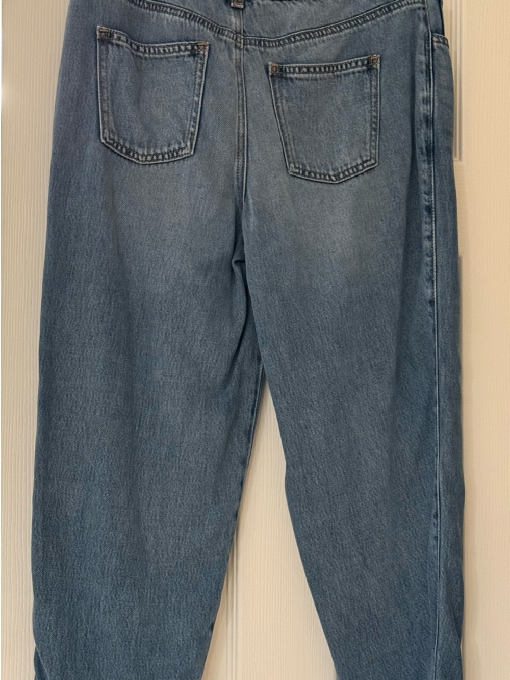 Talbots Blue Denim Drawstring Jogger Pants - Picture 2 of 2